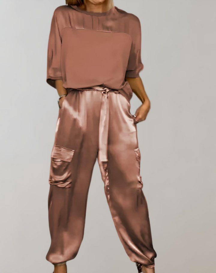 Finley - Lounge-Set Cargo Seide