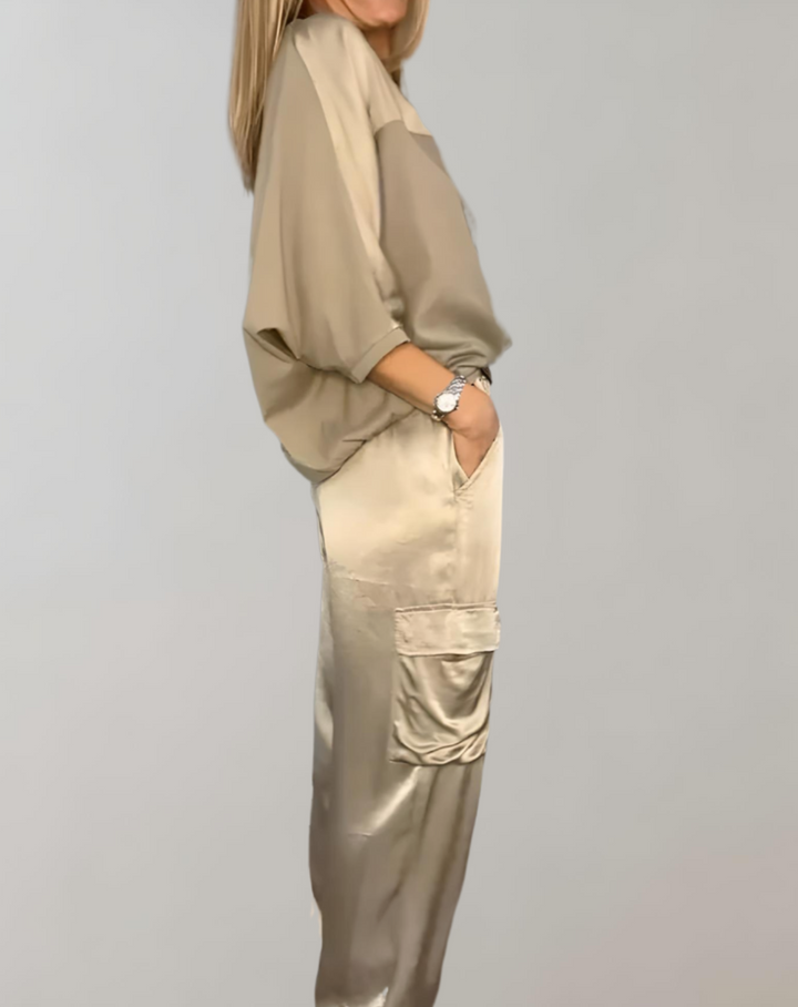 Finley - Lounge-Set Cargo Seide