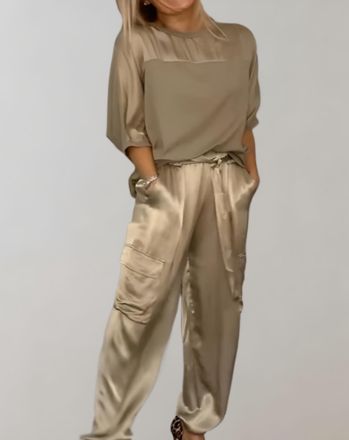 Finley - Lounge-Set Cargo Seide