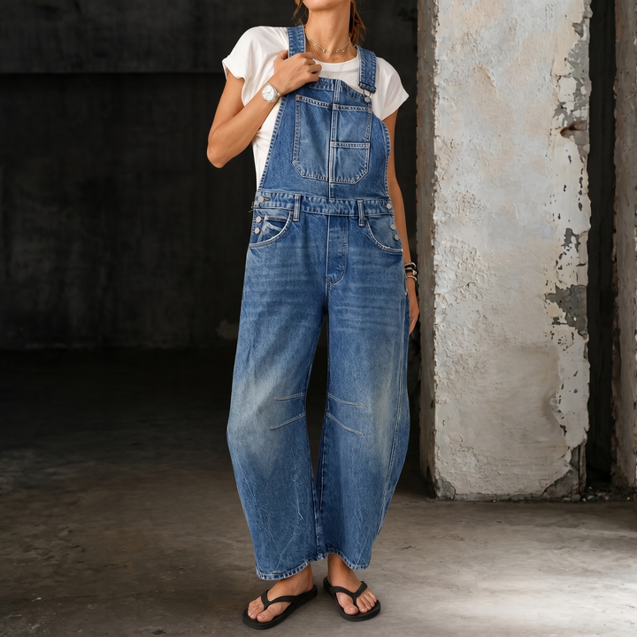 Lauren | Jeans Dungaree Barrel