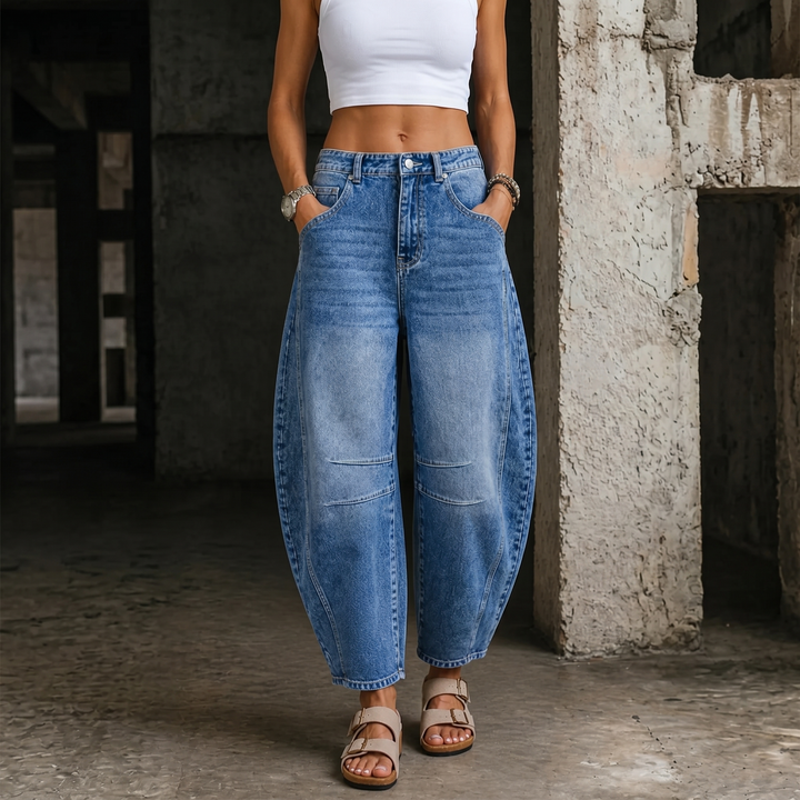 Linda | Jeans met uitlopende pijpen