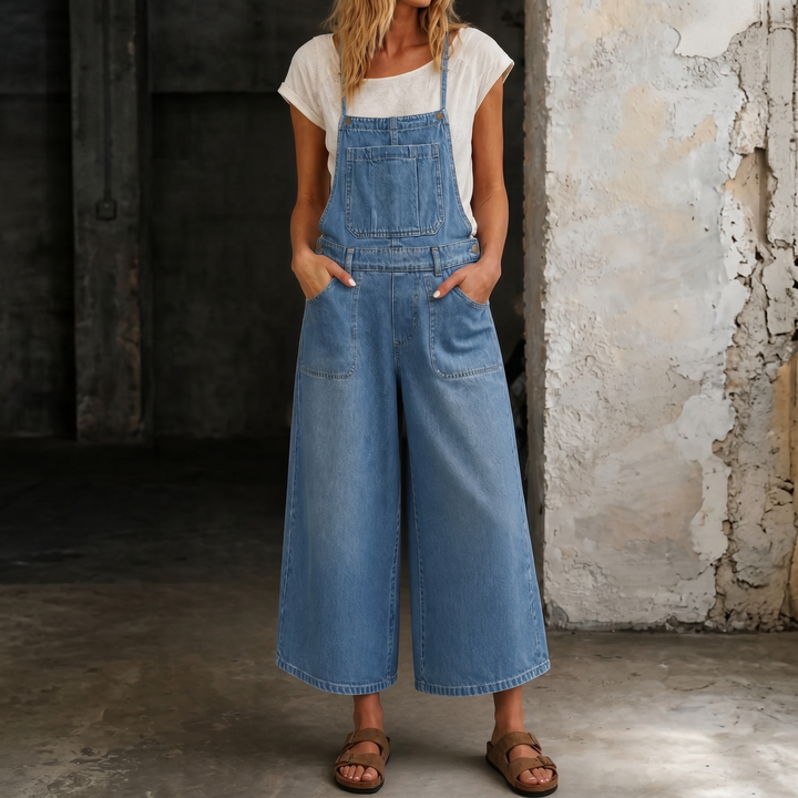 Elizabeth | Overalls met wijde pijpen
