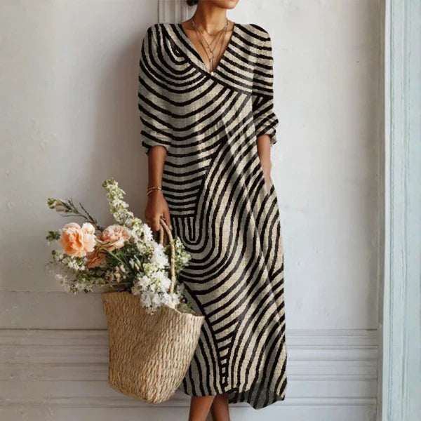 Wren | Lange Bohemian Jurk