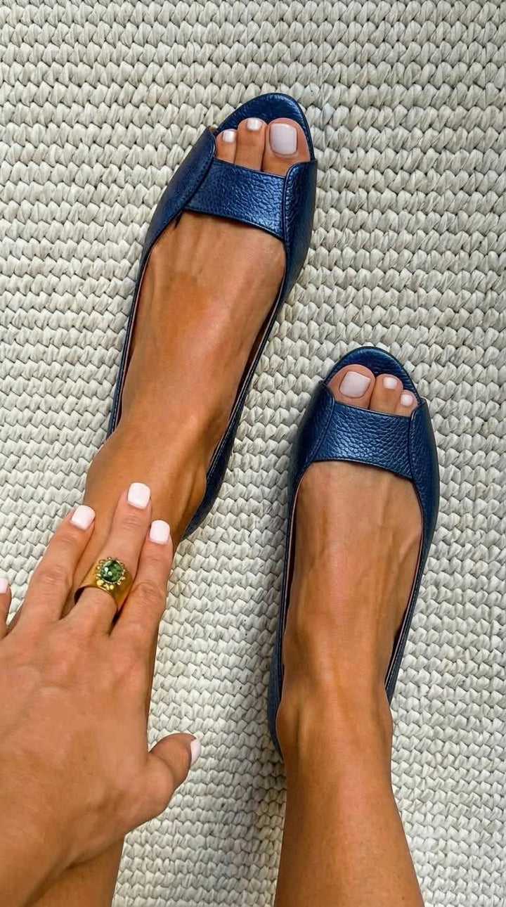 Adelina | Goldene Komfort-Chic Sandalen