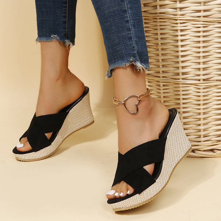 Anna-Helene | Ontspannen Wedgesandalen