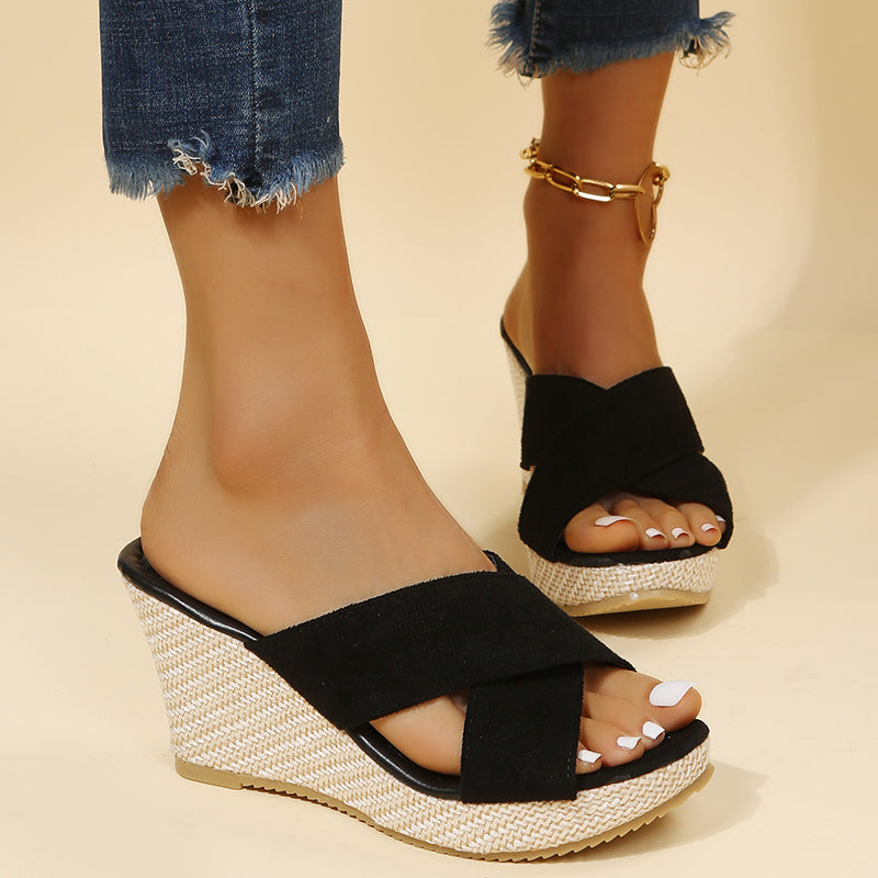 Anna-Helene | Ontspannen Wedgesandalen