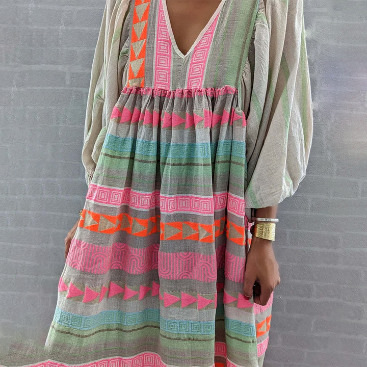 Jessenia - Bequeme Boho-Kleid
