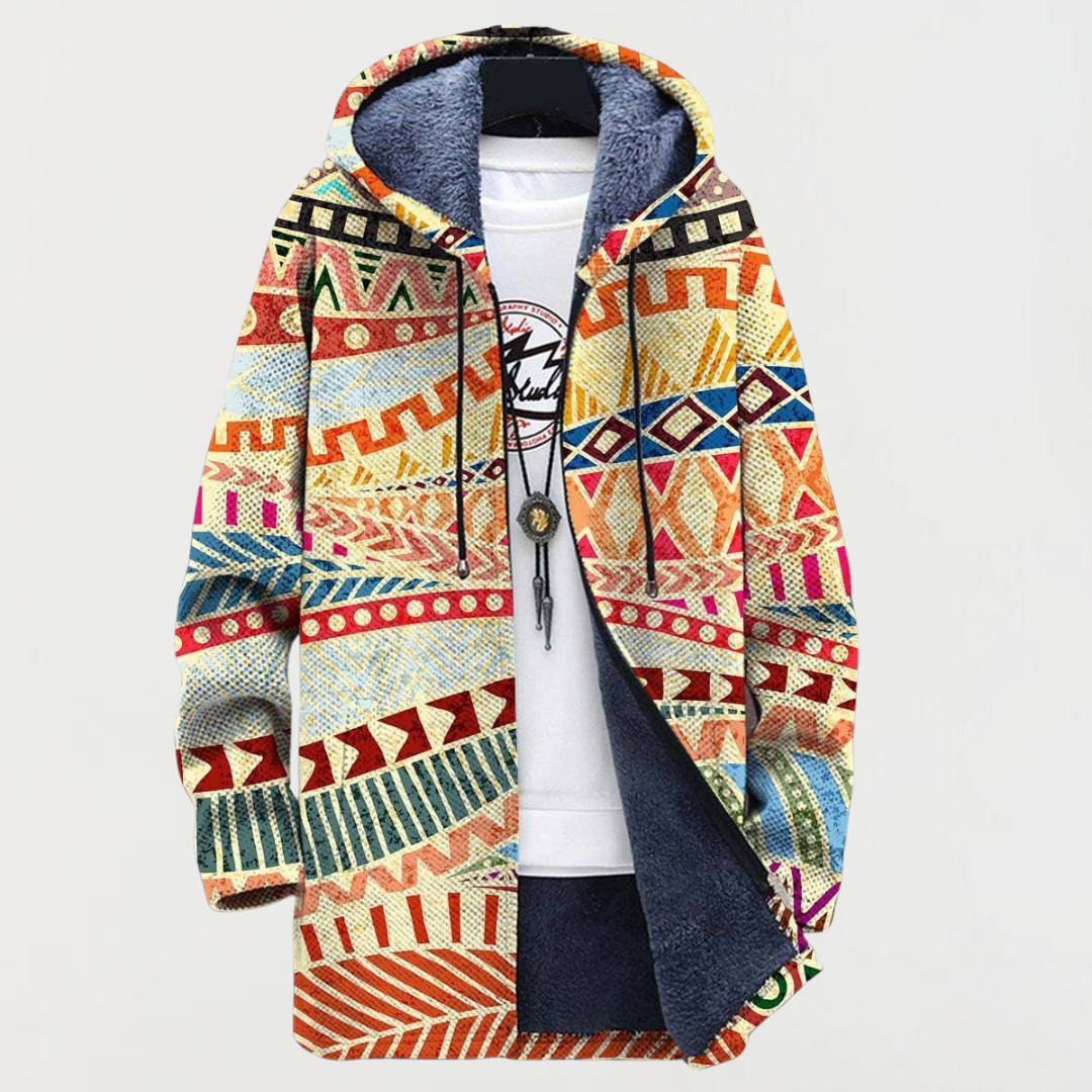 Johanna – Jacke mit ethnischem Muster