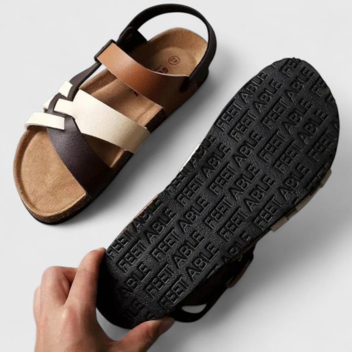 Mollie - Elegante Orthopädische Sandalen