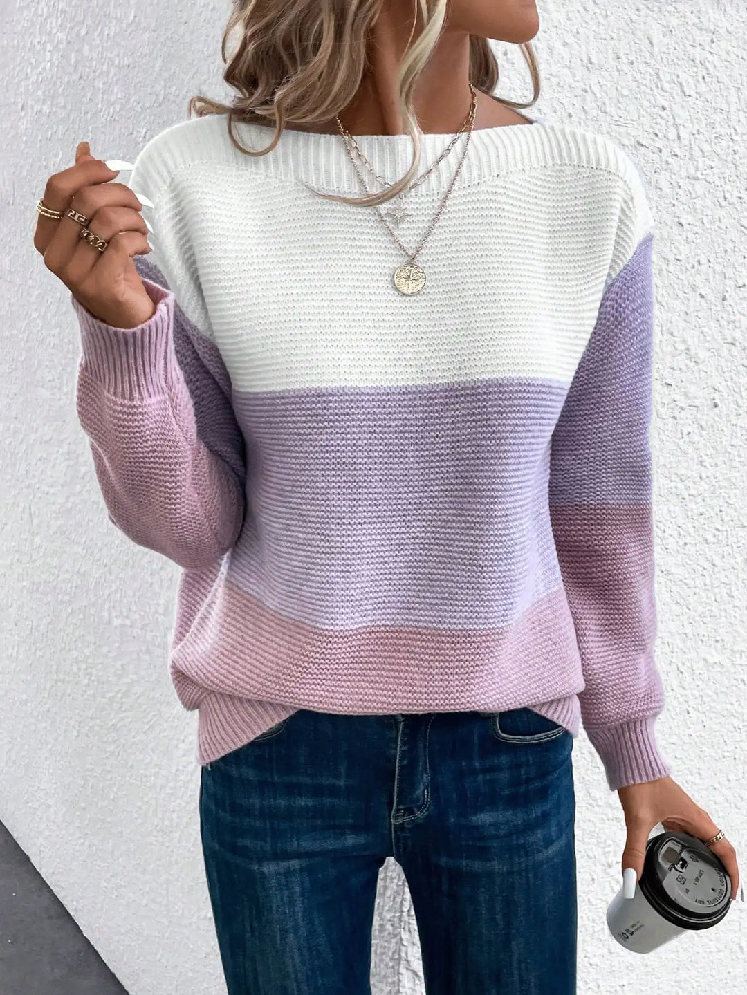 Grace | Pullover mit einladenden Schattierungen