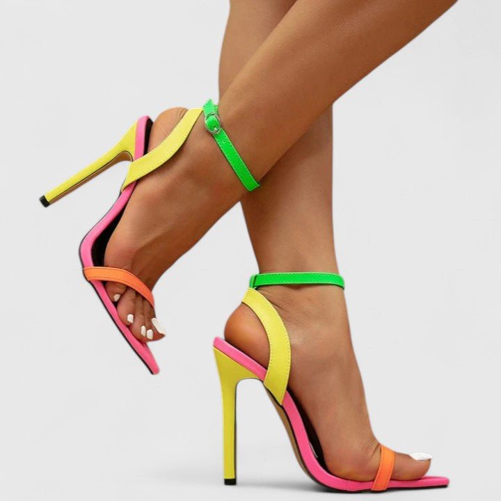 Olive - Pumps mit Stiletto-Absatz