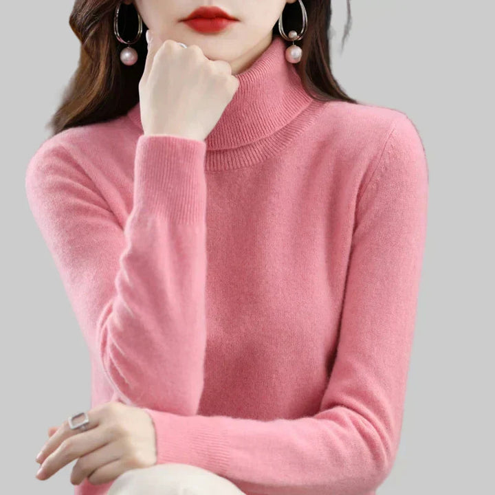 Amara | Pullover mit Stehkragen aus Kaschmir