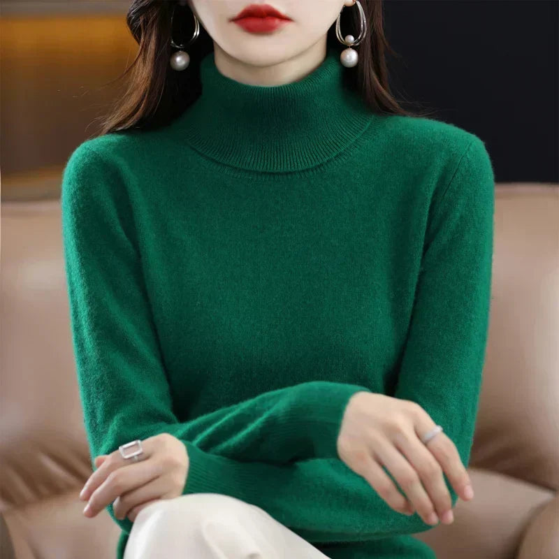 Amara | Pullover mit Stehkragen aus Kaschmir