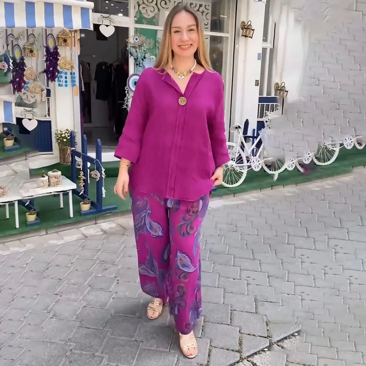 Flavia - Elegantes Boho-Ensemble