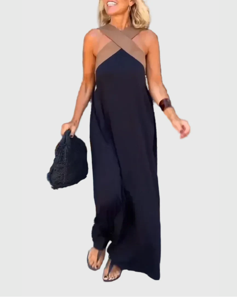 Elena | Elegantes und fließendes Maxikleid