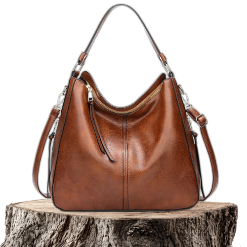 Lisa™ | Zeitloser Lederhandtasche