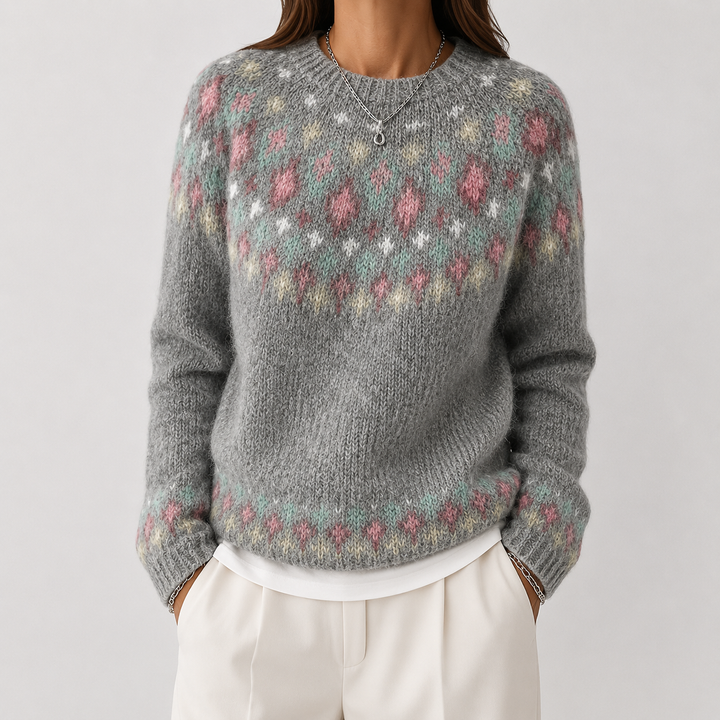 Candace | Strickpullover mit Muster