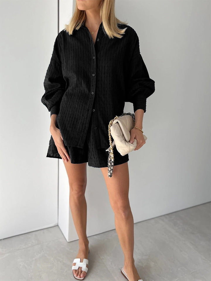 Elizabeth - Leichtes Hemd- und Shorts-Ensemble
