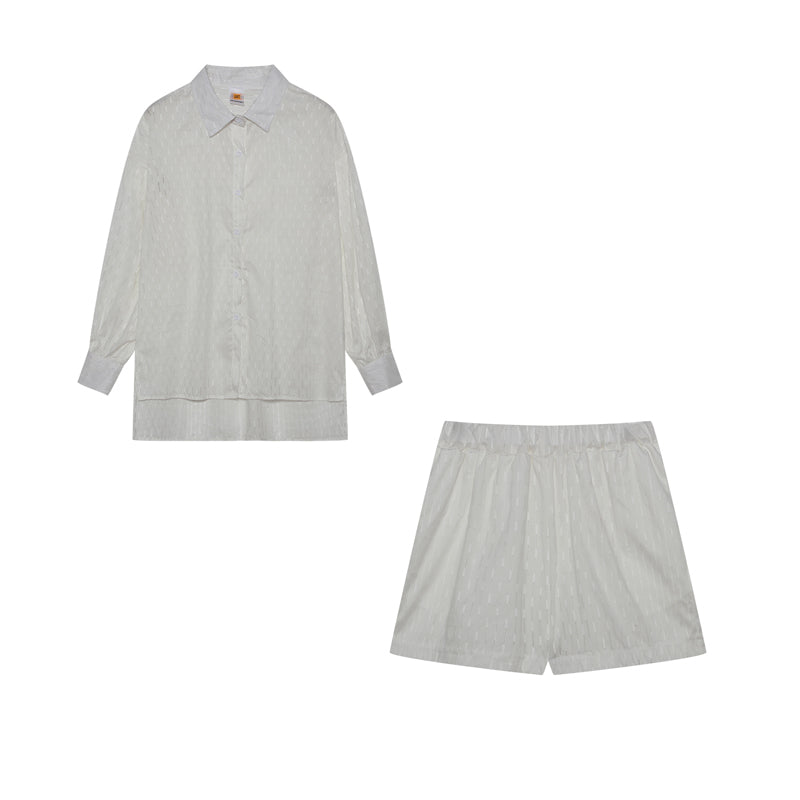 Elizabeth - Leichtes Hemd- und Shorts-Ensemble