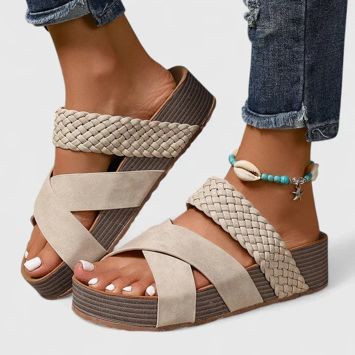 Lucia - Elegante Orthopädische Sandalen