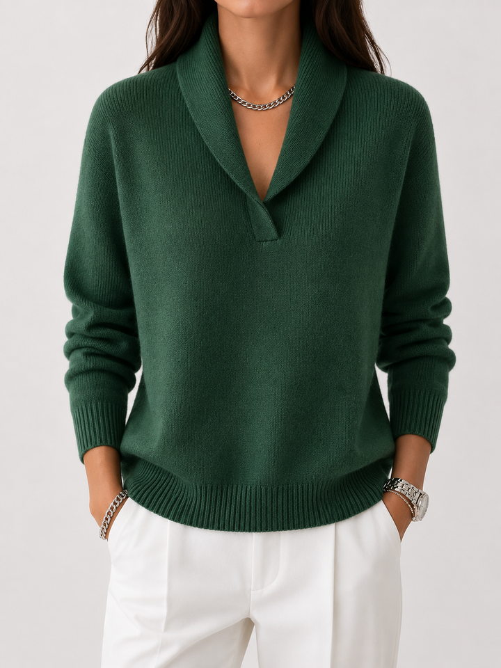 Léa | V-Ausschnitt Pullover