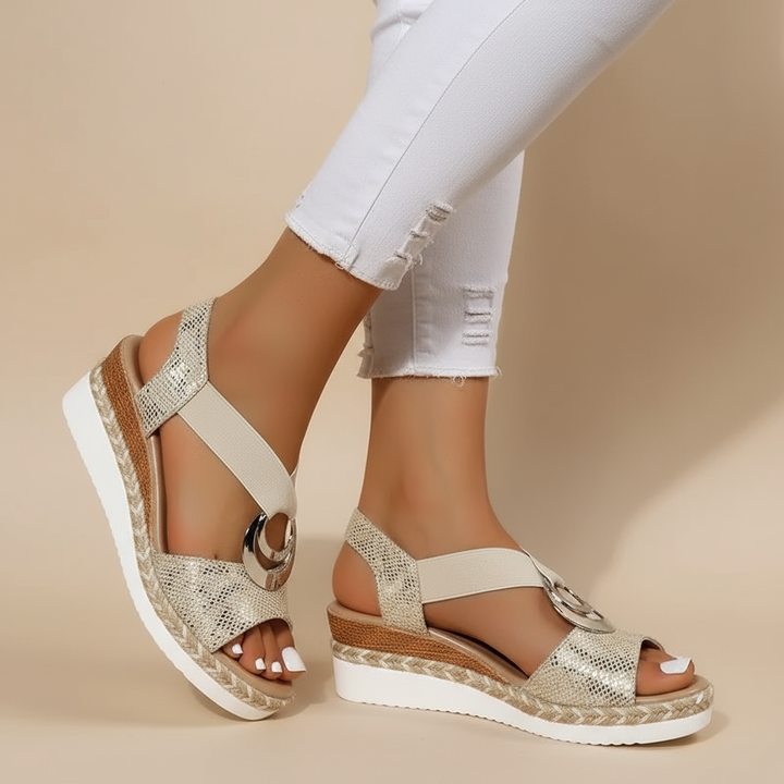 Anna-Jule | Elegante Plateausandalen