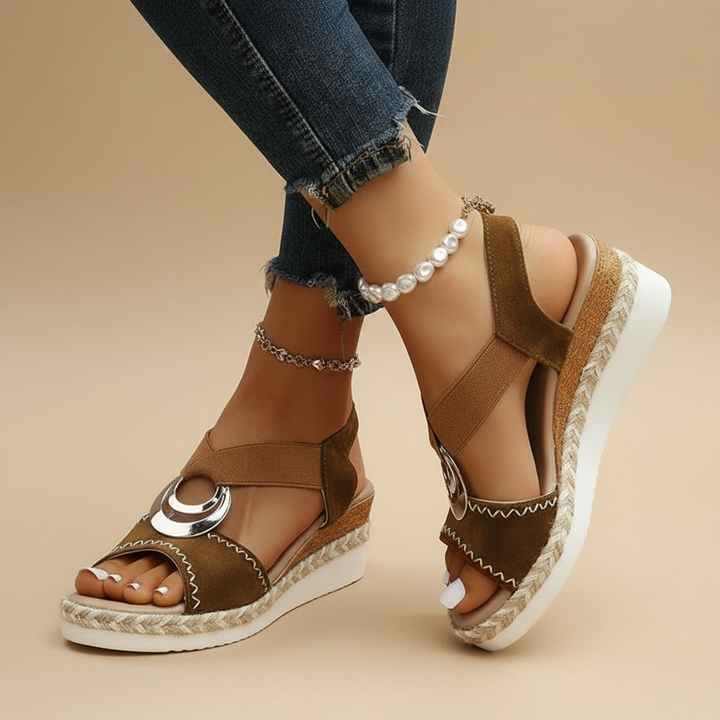 Anna-Jule | Elegante Plateausandalen