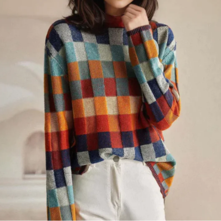 Isla | Retro Pulli Komfortabel