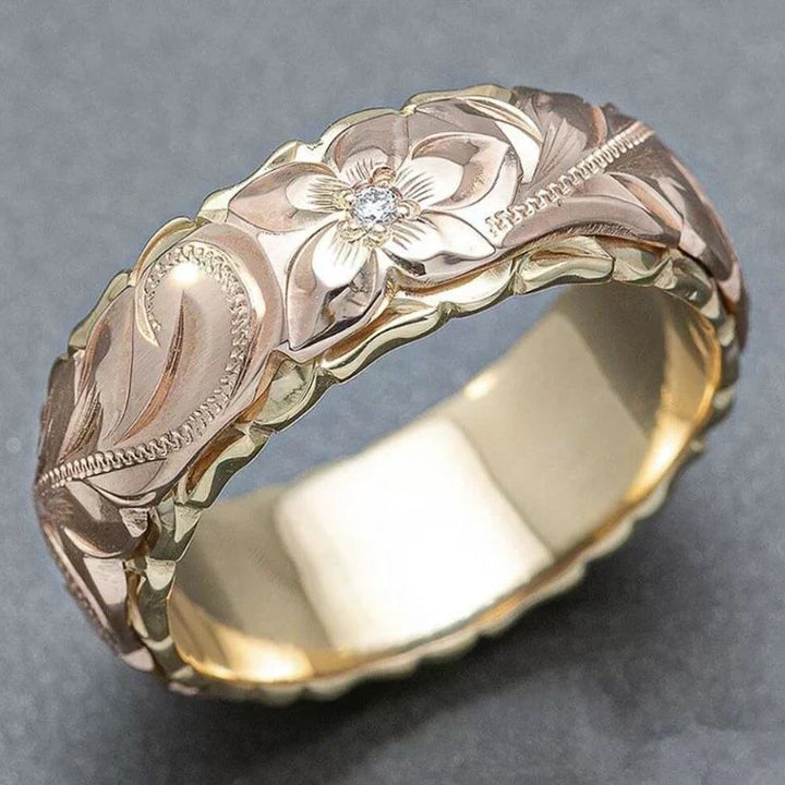 Eleganter Goldring für alle Anlässe
