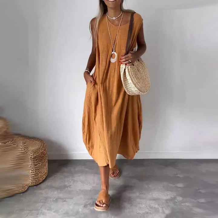 Amaris - Ärmelloses lässiges Kleid