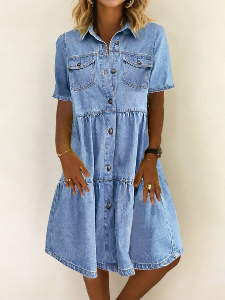 Sophia | Casual Elegante Jeansjurk