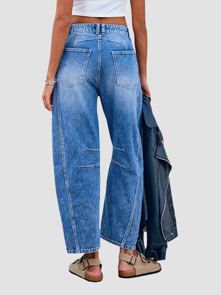 Linda | Jeans met uitlopende pijpen